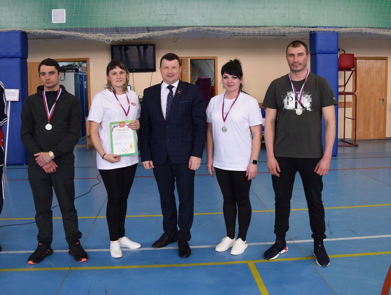 2 место в спартакиаде трудовых коллективов Вейделевского района.